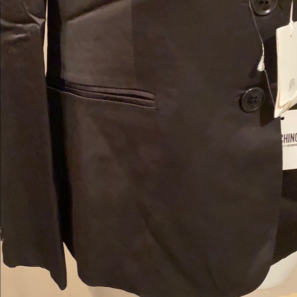 Moschino made in Italy NEW rayon/wool 12 Ónixblack - Picture 4 of 10